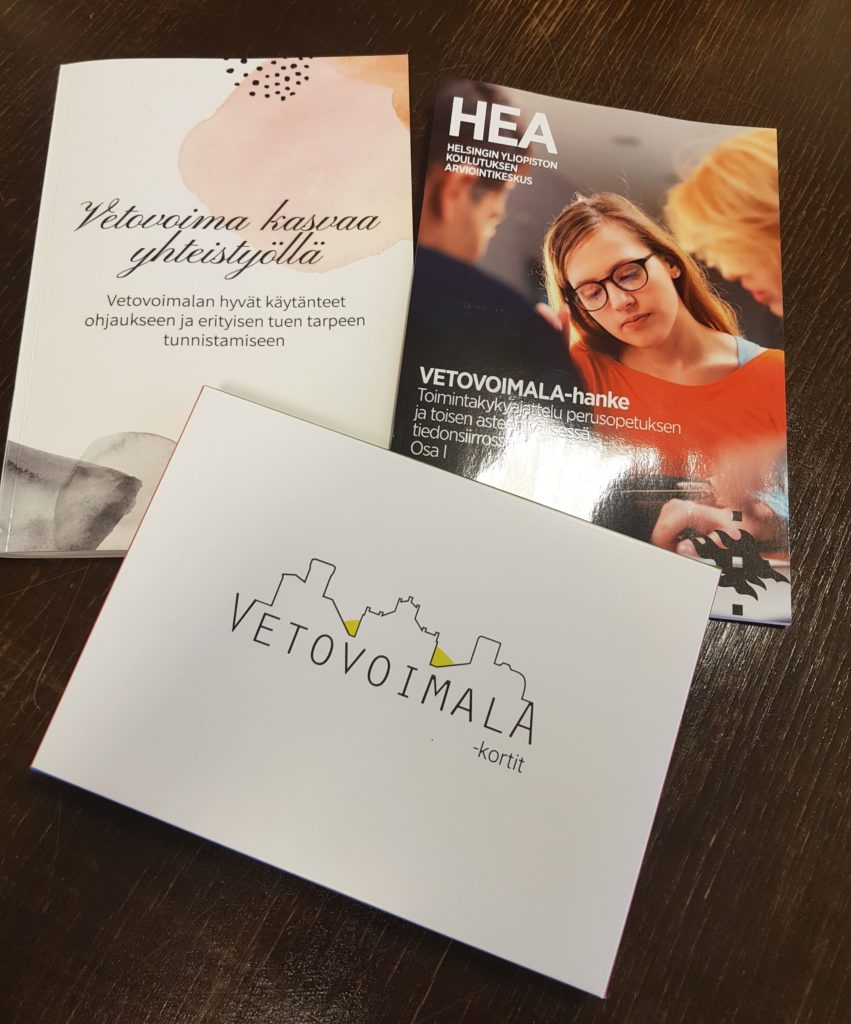 Vetovoimala-hankkeen julkaisuja