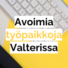 Avoimia työpaikkoja Valterissa.